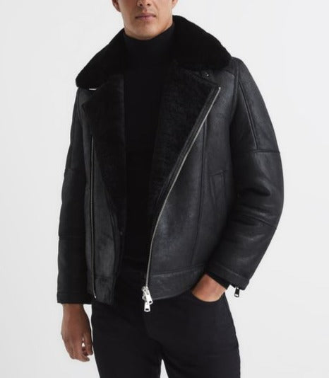 REISS SHERPA JACKET
