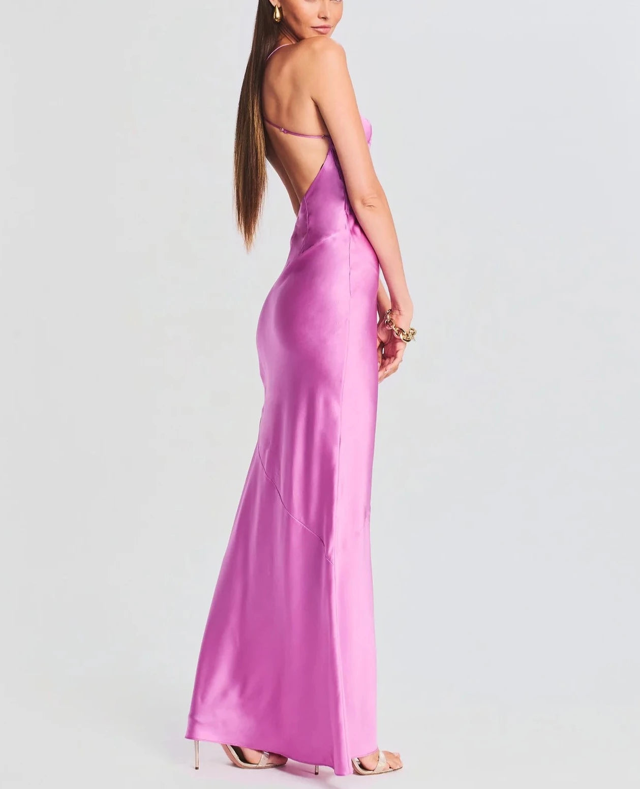 SER.O.YA ANDIE SILK DRESS