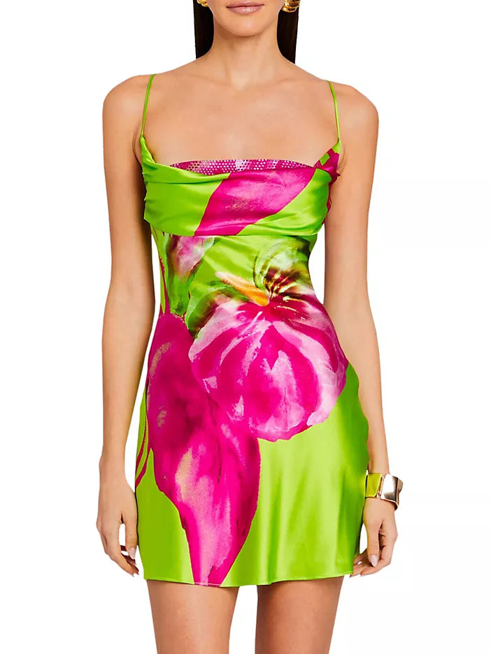 RETROFETE AZURA FLORAL DRESS