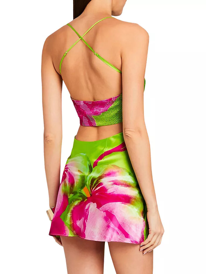 RETROFETE AZURA FLORAL DRESS