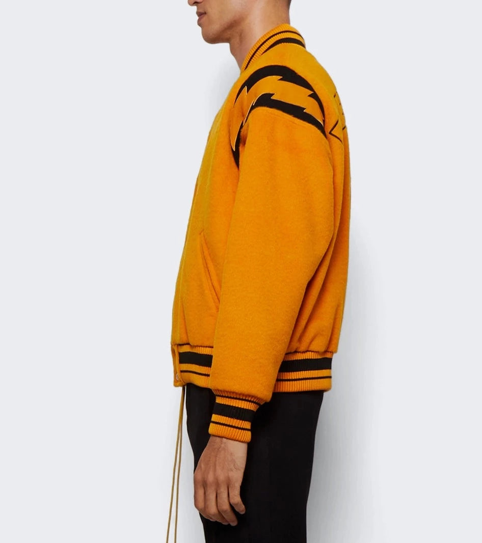 RHUDE WOOL LIGHTNING BOMBER