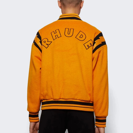 RHUDE WOOL LIGHTNING BOMBER