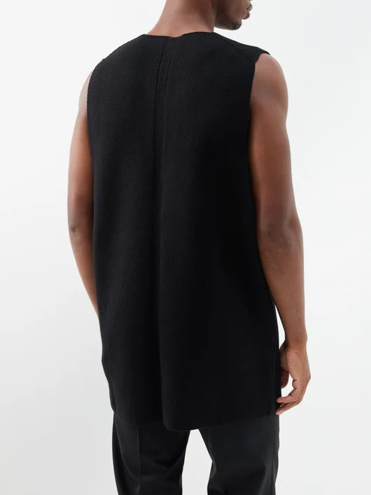 RICK OWENS CASHMERE SWEATER VEST