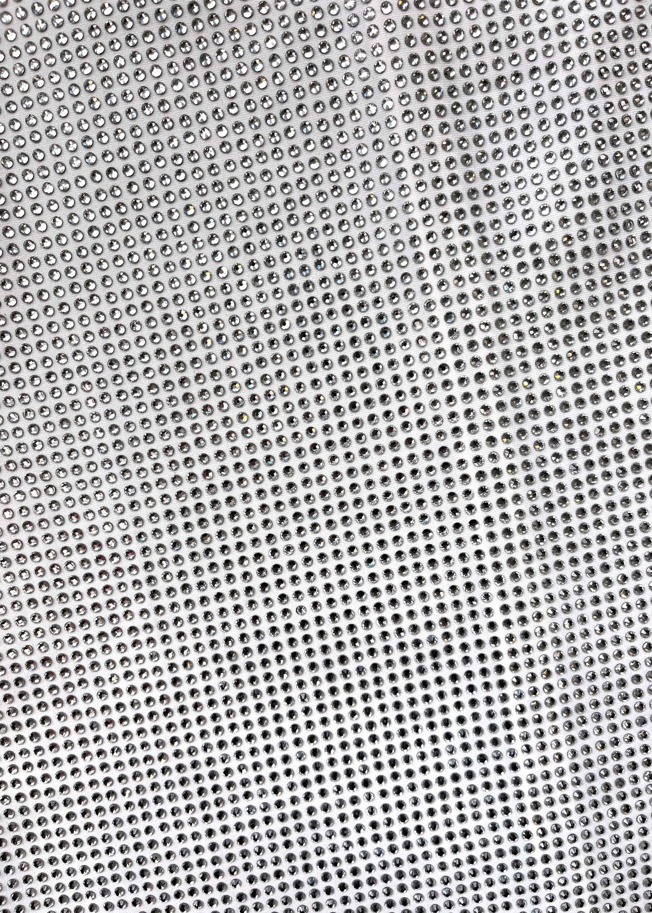 ROLAND MOURET ASYMMETRIC DIAMANTÉ GOWN