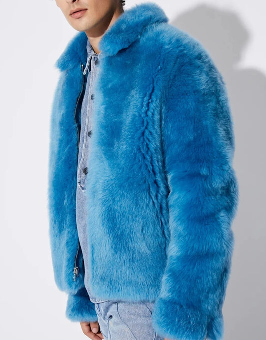 RTA KIRI SHEARLING JACKET