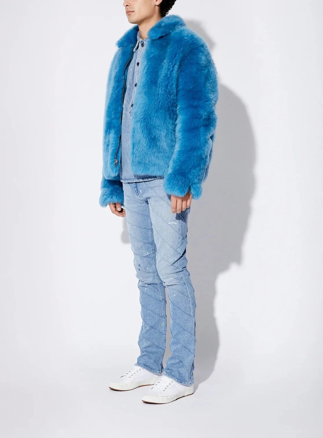 RTA KIRI SHEARLING JACKET