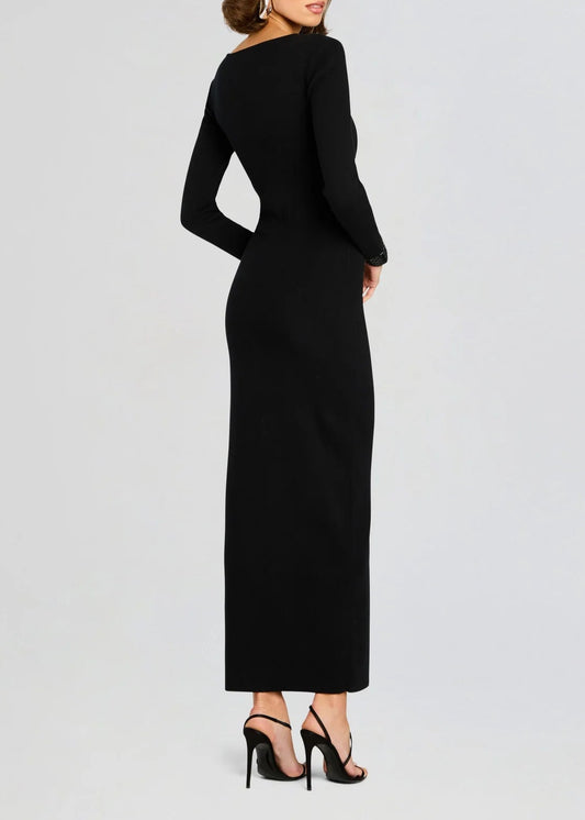 RETROFETE RAELLE EMBELLISHED KNIT DRESS