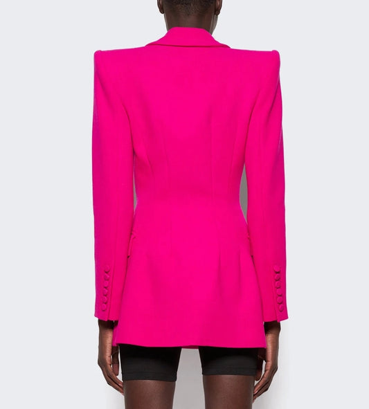 SERGIO HUDSON DOUBLE BREASTED BLAZER