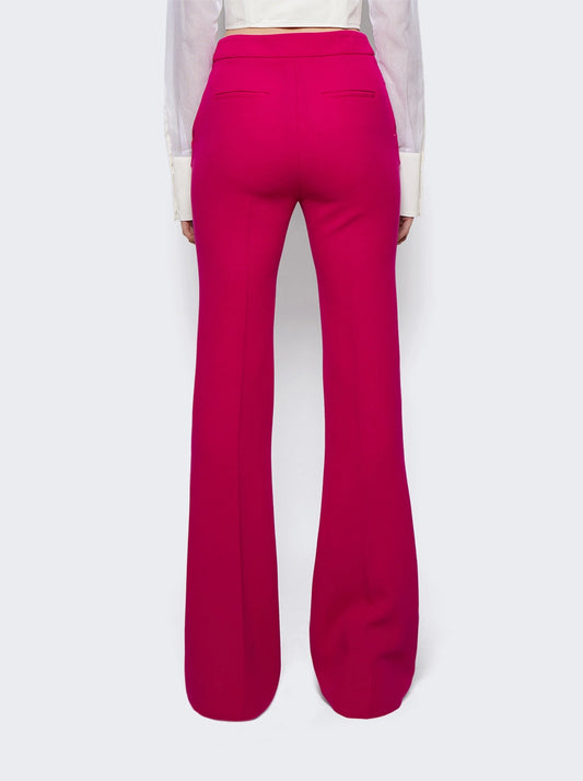 SERGIO HUDSON PEONY FLARE PANTS