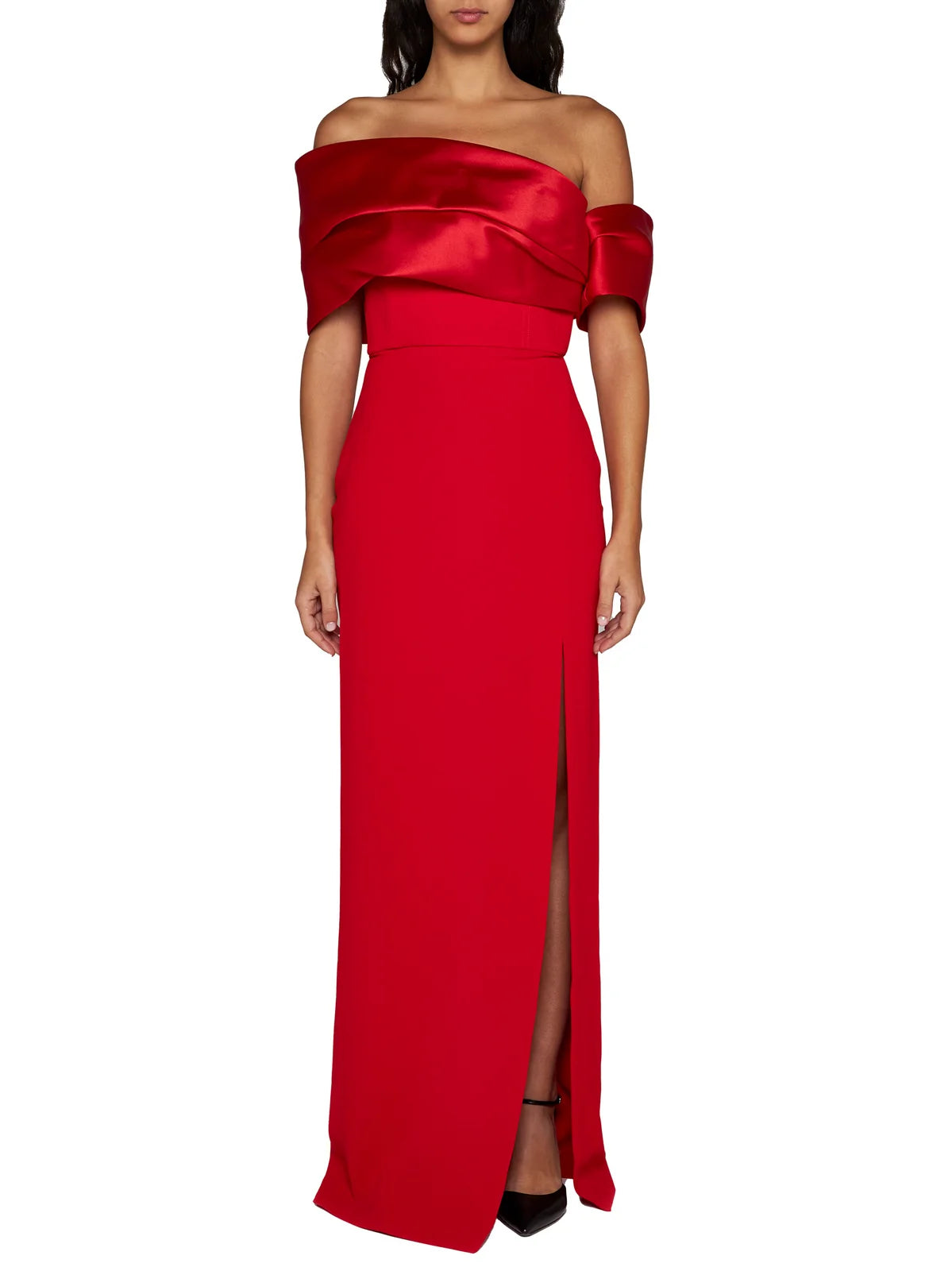 SOLACE LONDON ALEXIS OFF THE SHOULDER DRESS – TheLuxeLend