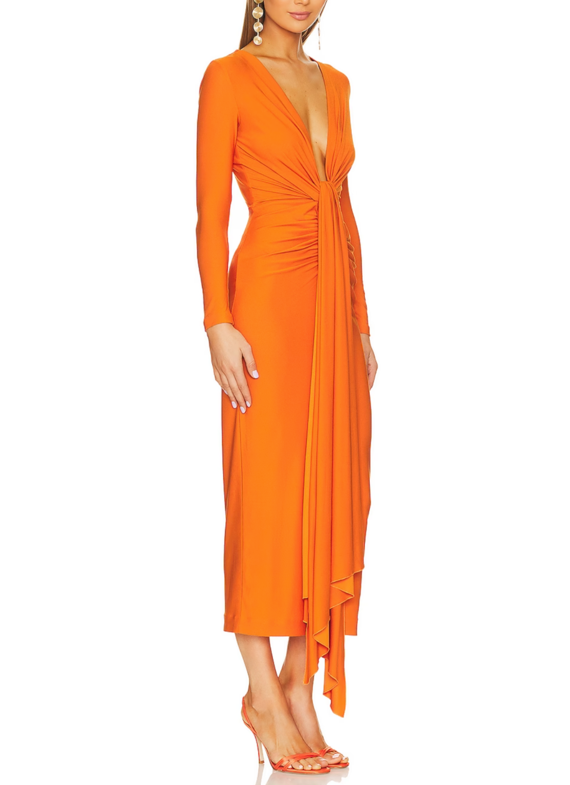 SOLACE LONDON LORENA MIDI DRESS