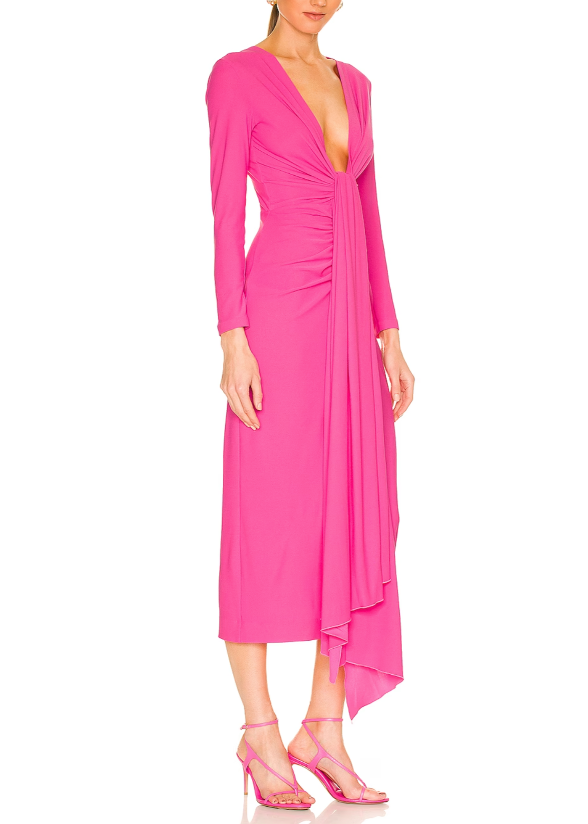 SOLACE LONDON LORENA MIDI DRESS