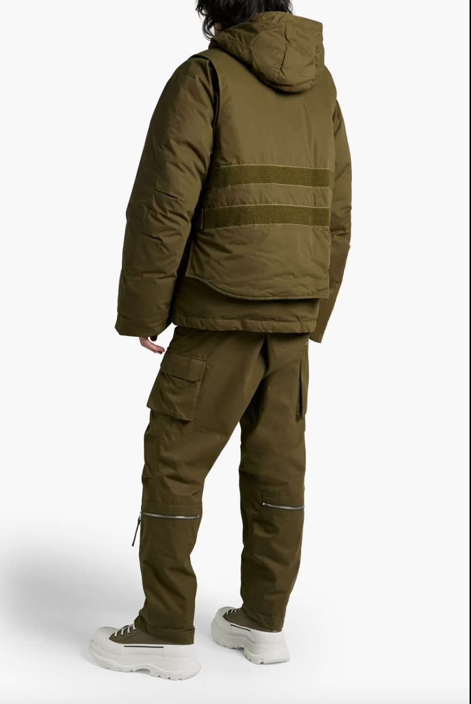 HELMUT LANG LAYERED DOWN JACKET
