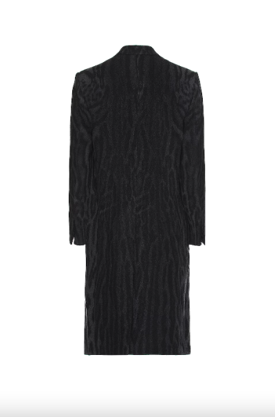 GIVENCHY DOUBLE BREASTED BOXY LONG COAT