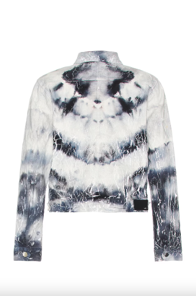 AMIRI CRACKED TIE DYE JACKET