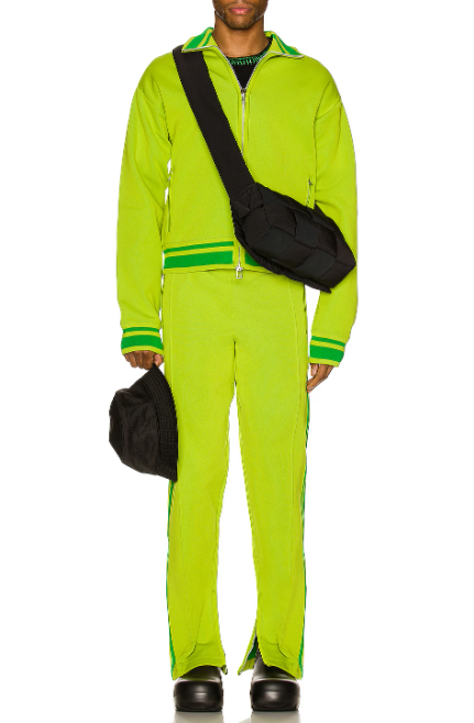 BOTTEGA VENETA KNIT ZIP UP JACKET