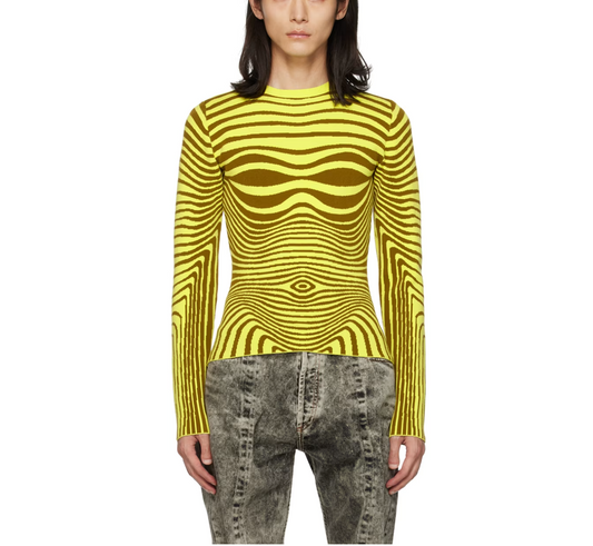 JEAN PAUL GAULTIER MORPHING SWEATER