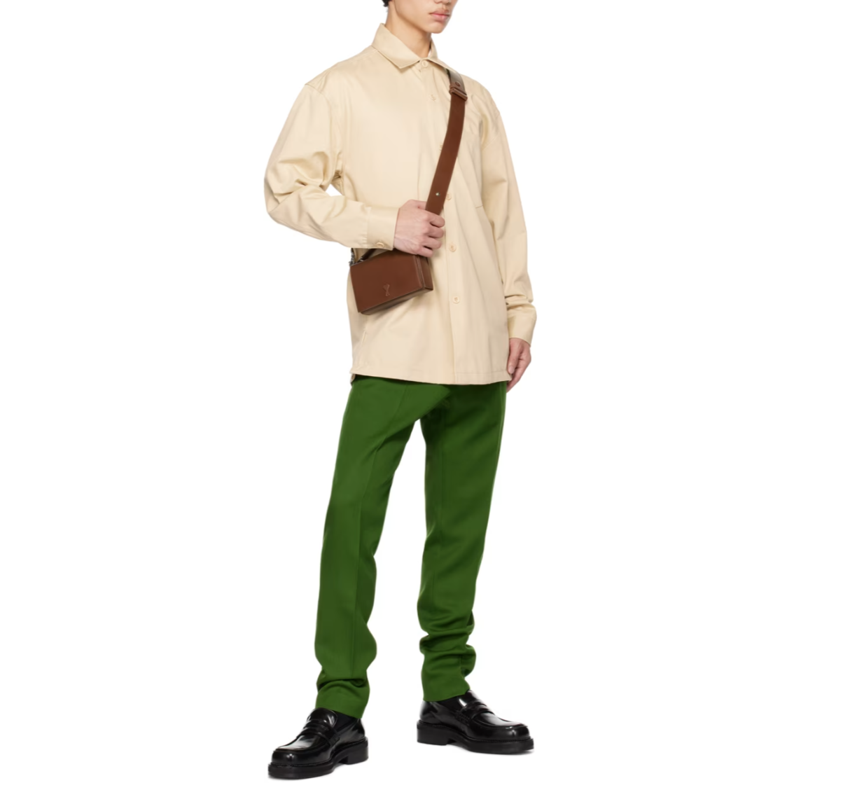 AMI PARIS CIGARETTE TROUSERS