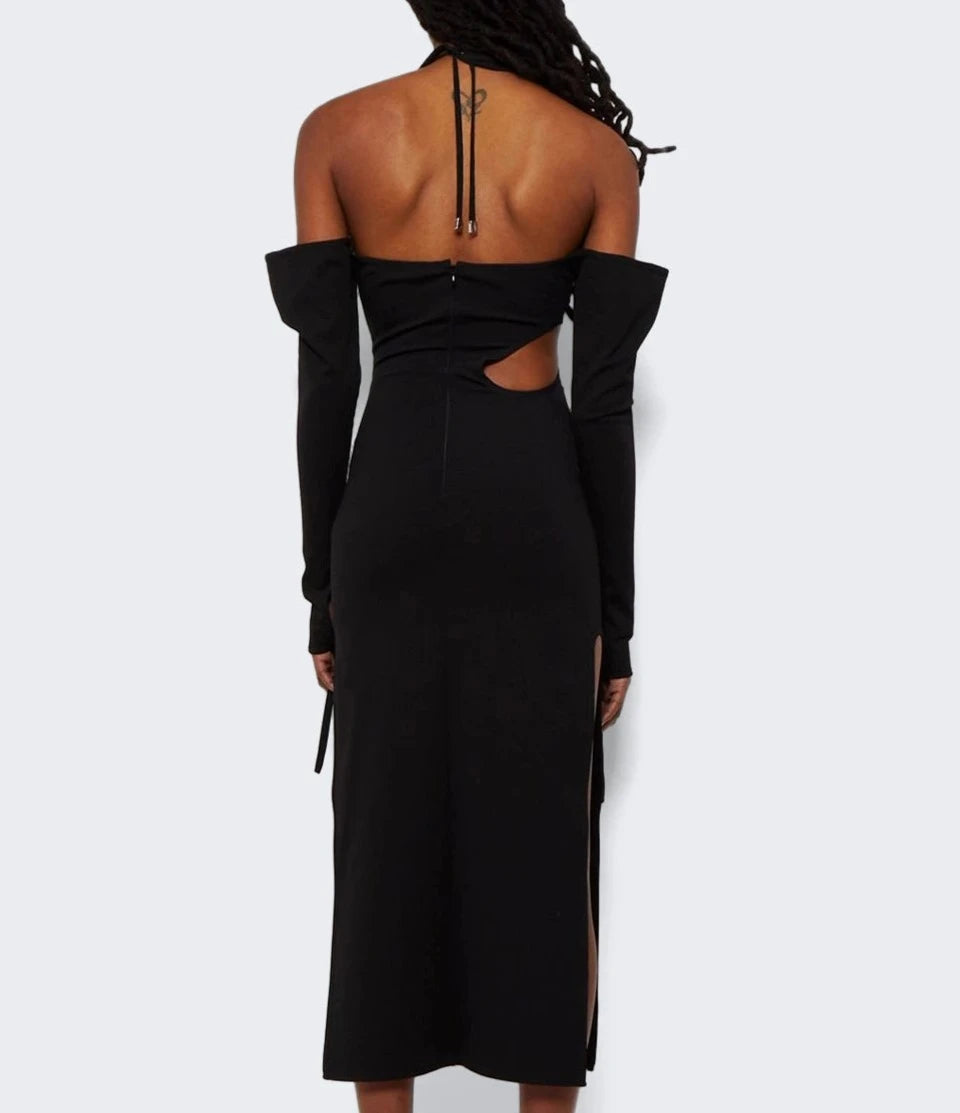 THE ATTICO GRETA MIDI DRESS