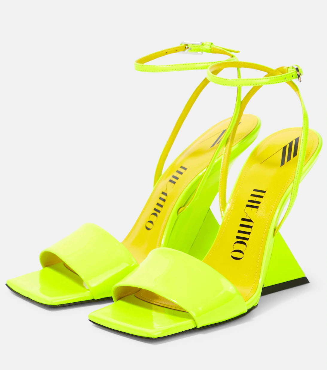 THE ATTICO CHEOPE WEDGE SANDALS