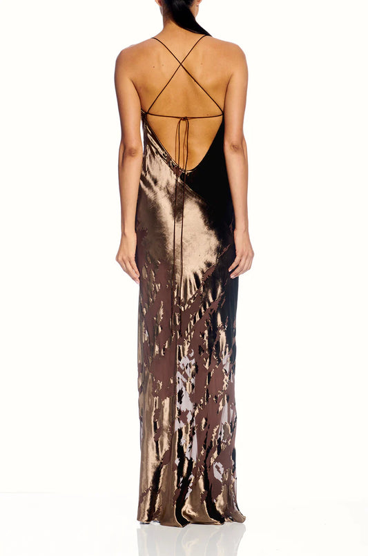 THE SEI COWL BIAS GOWN