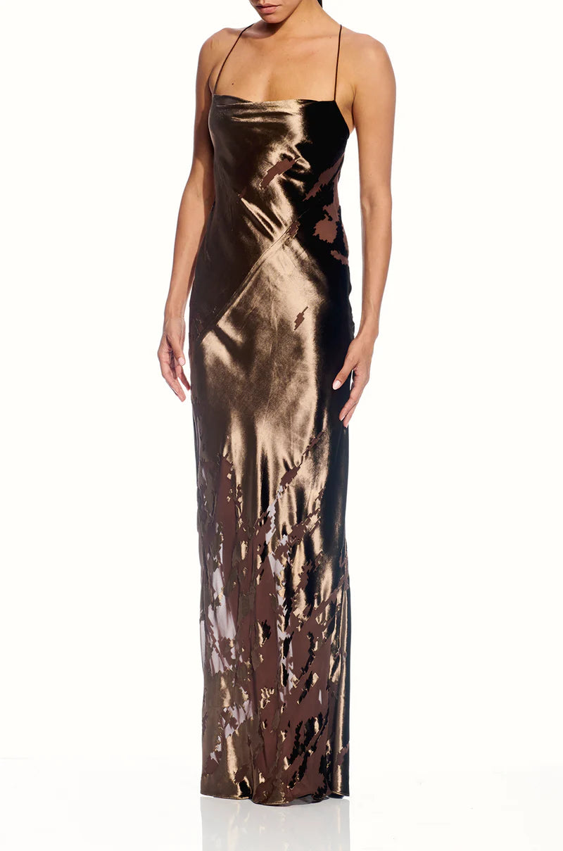 THE SEI COWL BIAS GOWN