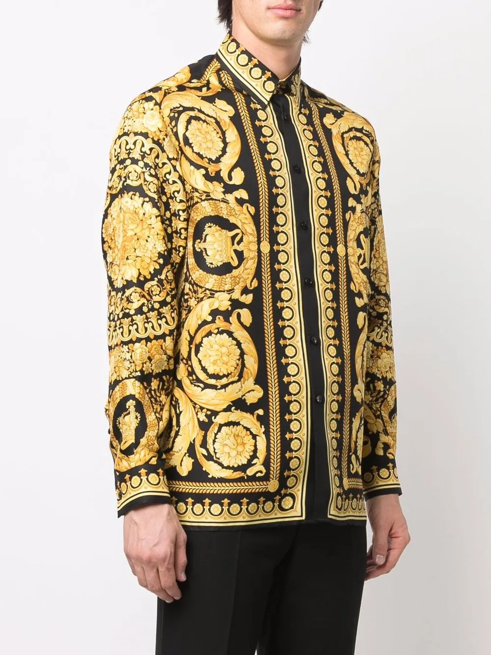 VERSACE BAROCCO SILK SHIRT