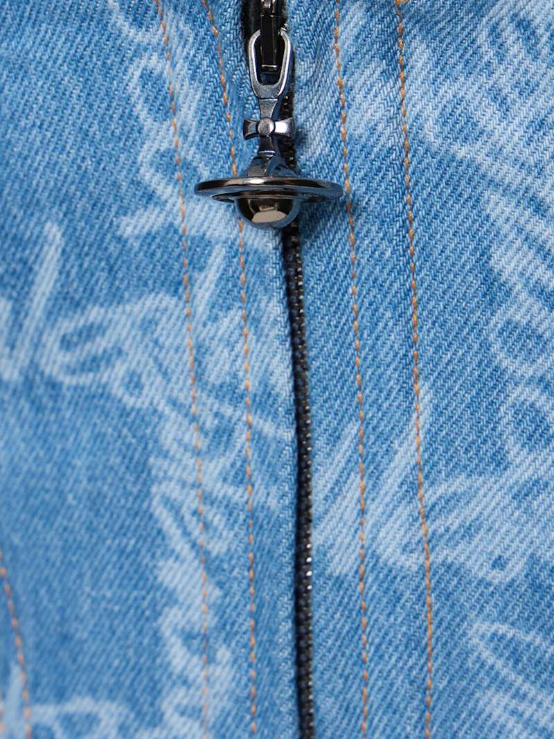 VIVIENNE WESTWOOD COBRAX DENIM CORSET