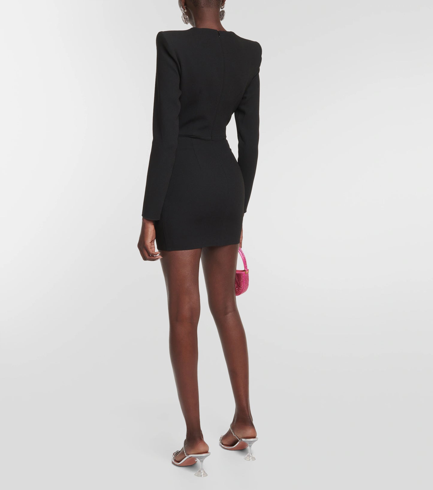 ALEX PERRY HEART CUTOUT MINIDRESS