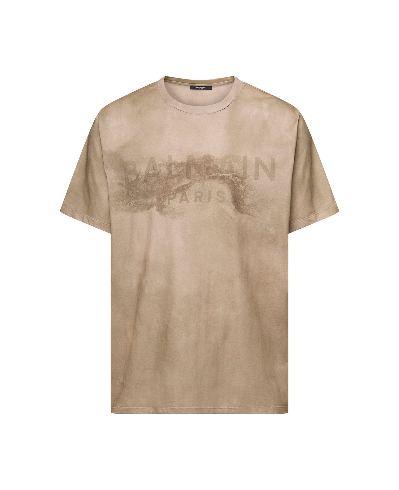 BALMAIN DESERT LOGO TEE