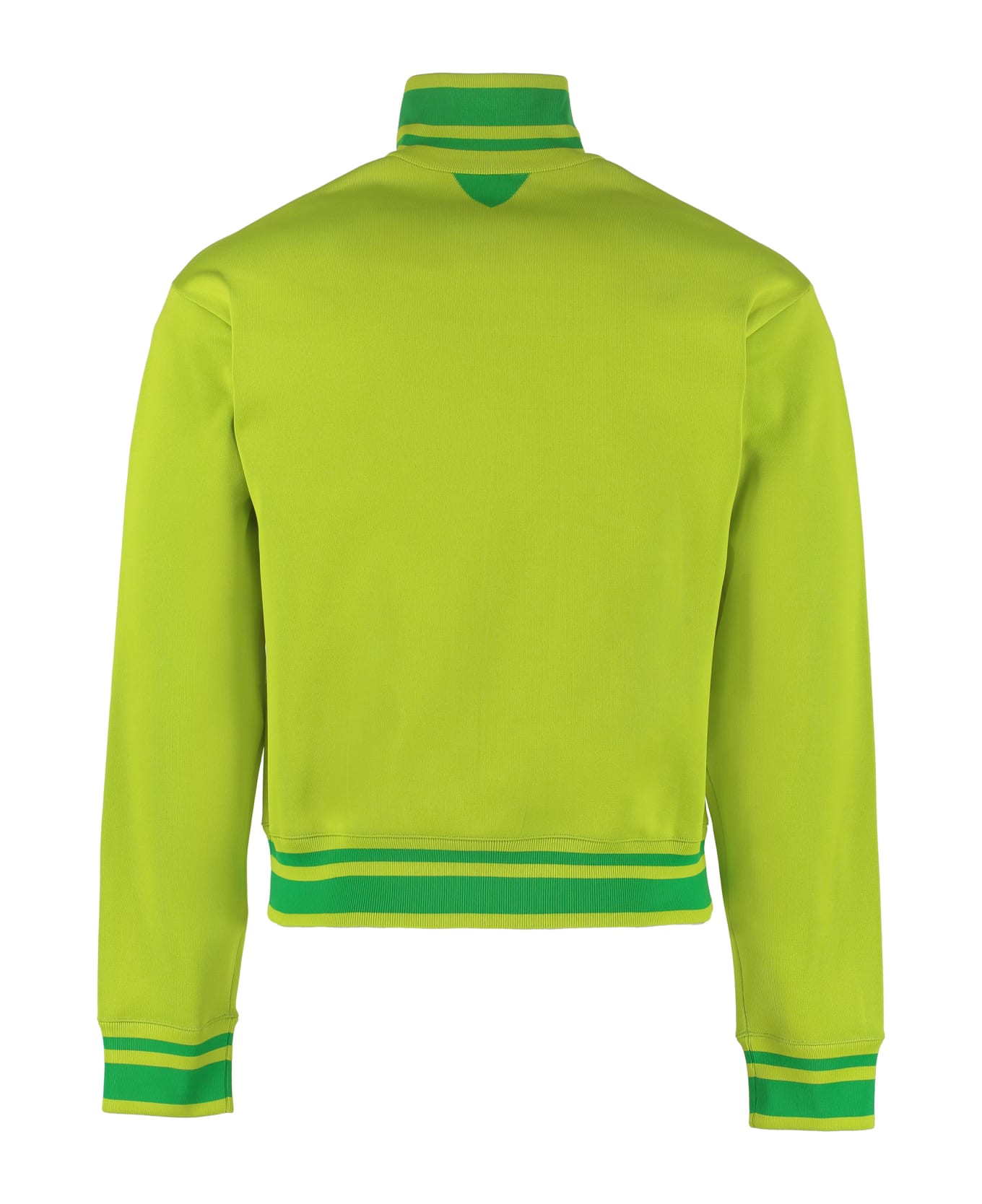 BOTTEGA VENETA KNIT ZIP UP JACKET