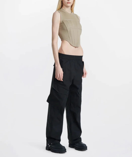 DION LEE RIB CORSET TANK