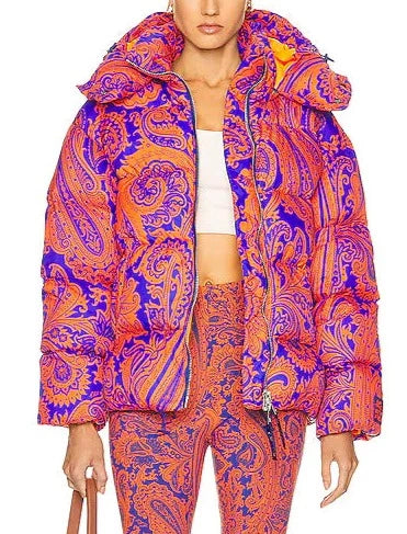 ETRO PAISLEY PUFFER JACKET