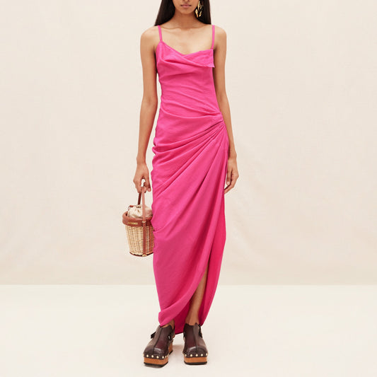 JACQUEMUS LA ROBE SAUDADE LONGUE