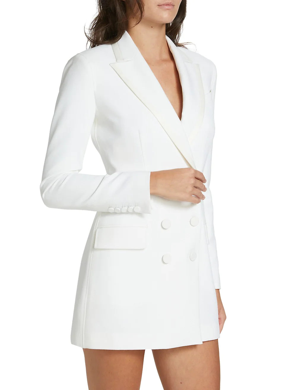 A.L.C. EDIE DOUBLE-BREASTED BLAZER DRESS