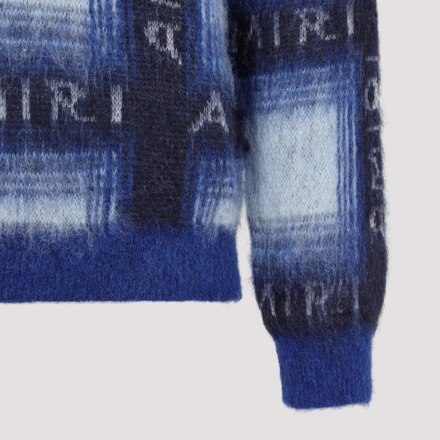 AMIRI MOHAIR PLAID SWEATER FOR RENT, LUXURY CLOTHING RENTAL