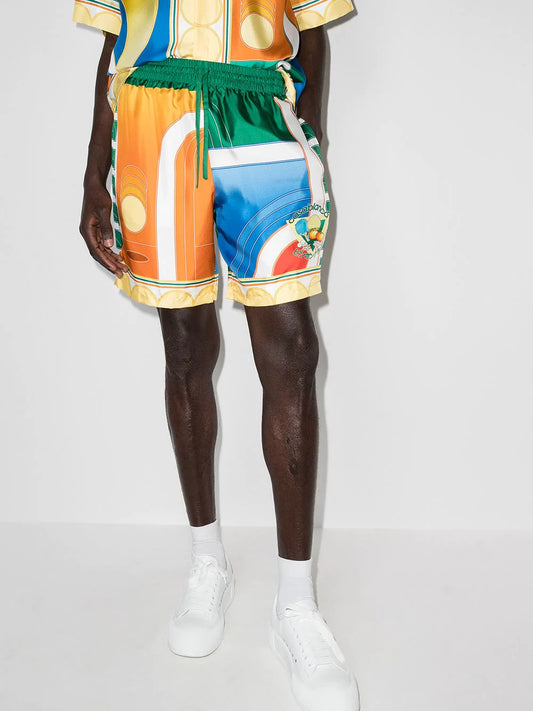 CASABLANCA REVE DE TENNIS SHORTS