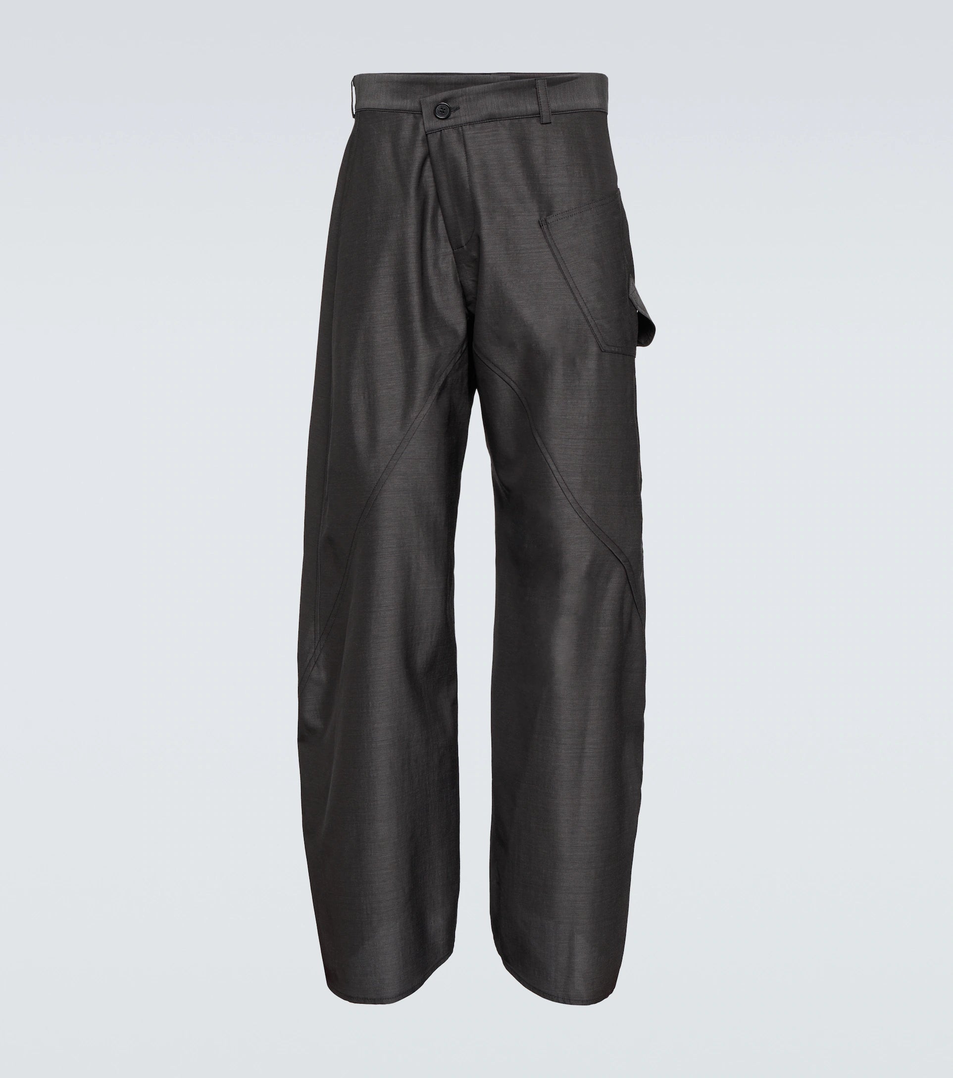 JW ANDERSON TWISTED WIDE-LEG PANTS | TheLuxeLend