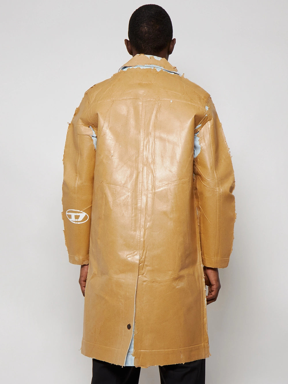 DIESEL DISTRESSED LONG JACKET