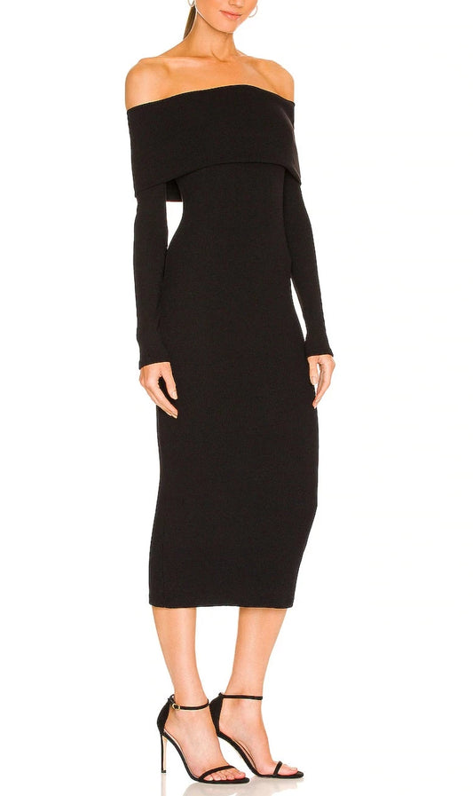 ENZA COSTA OFF THE SHOULDER DRESS