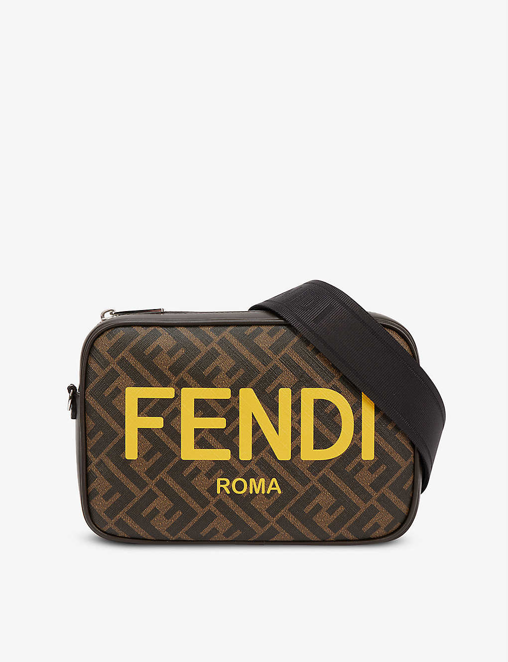 Fendi Ff Camera Bag in Brown