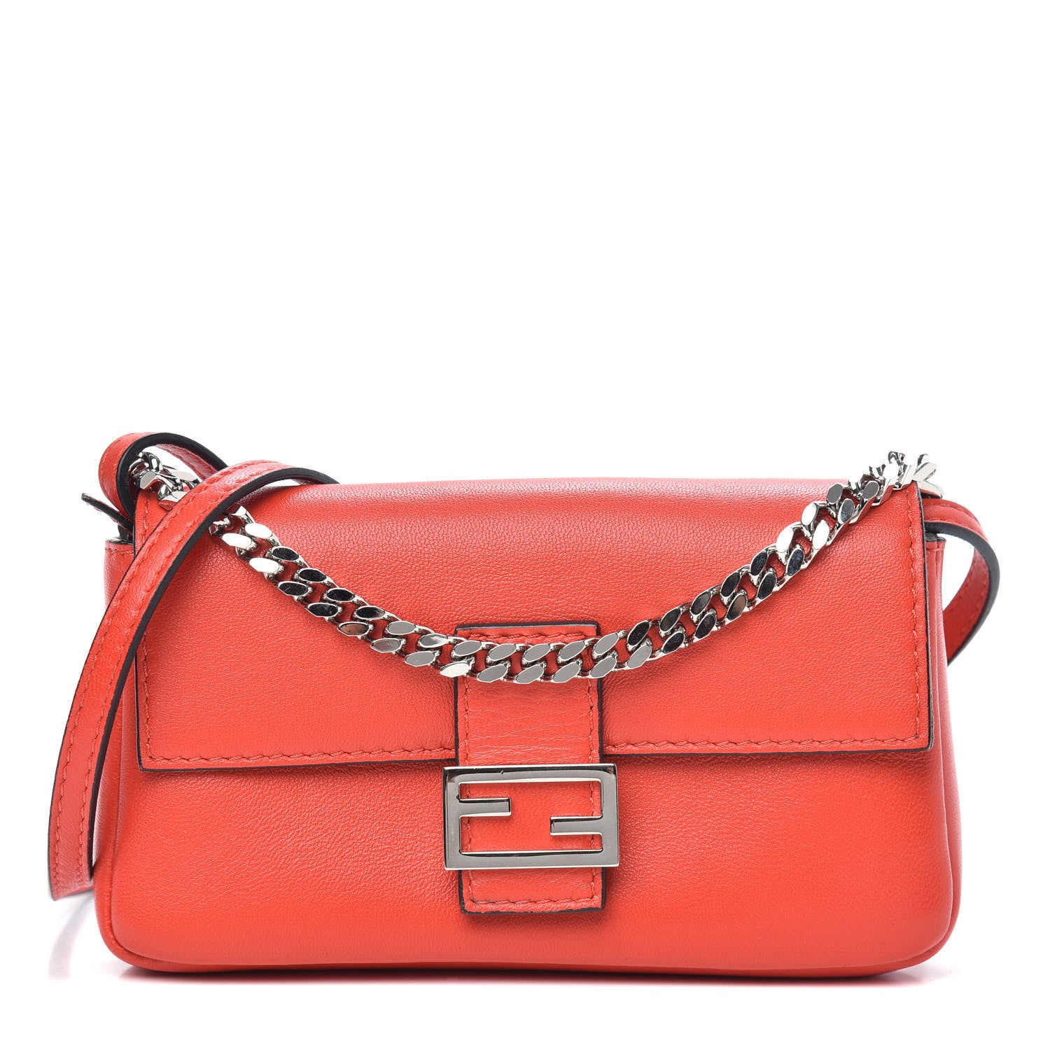 Fendi nappa micro baguette Clearance