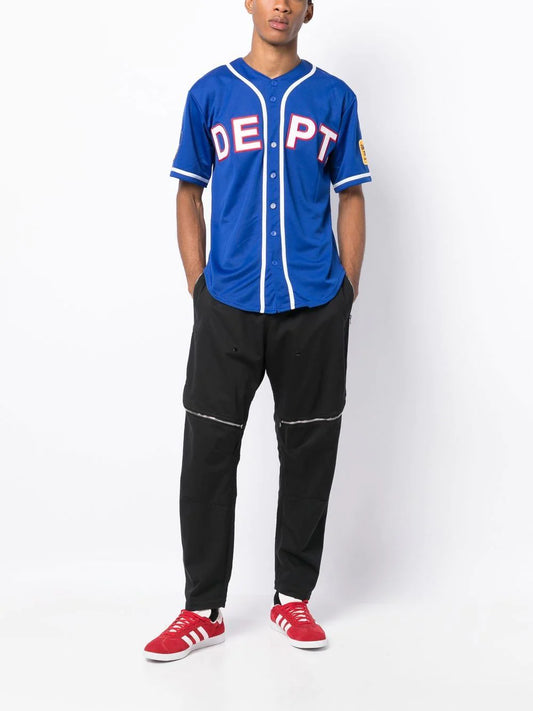 GALLERY DEPT ECHO PARK LOGO-PRINT MESH SHIRT