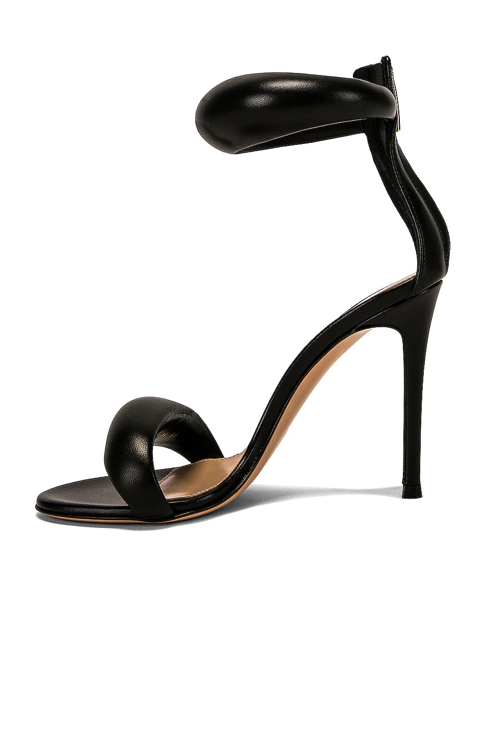 GIANVITO ROSSI BLACK BIJOUX HEELS