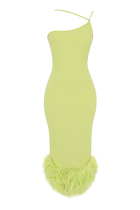 FORMAL FEATHER DRESS RENTAL