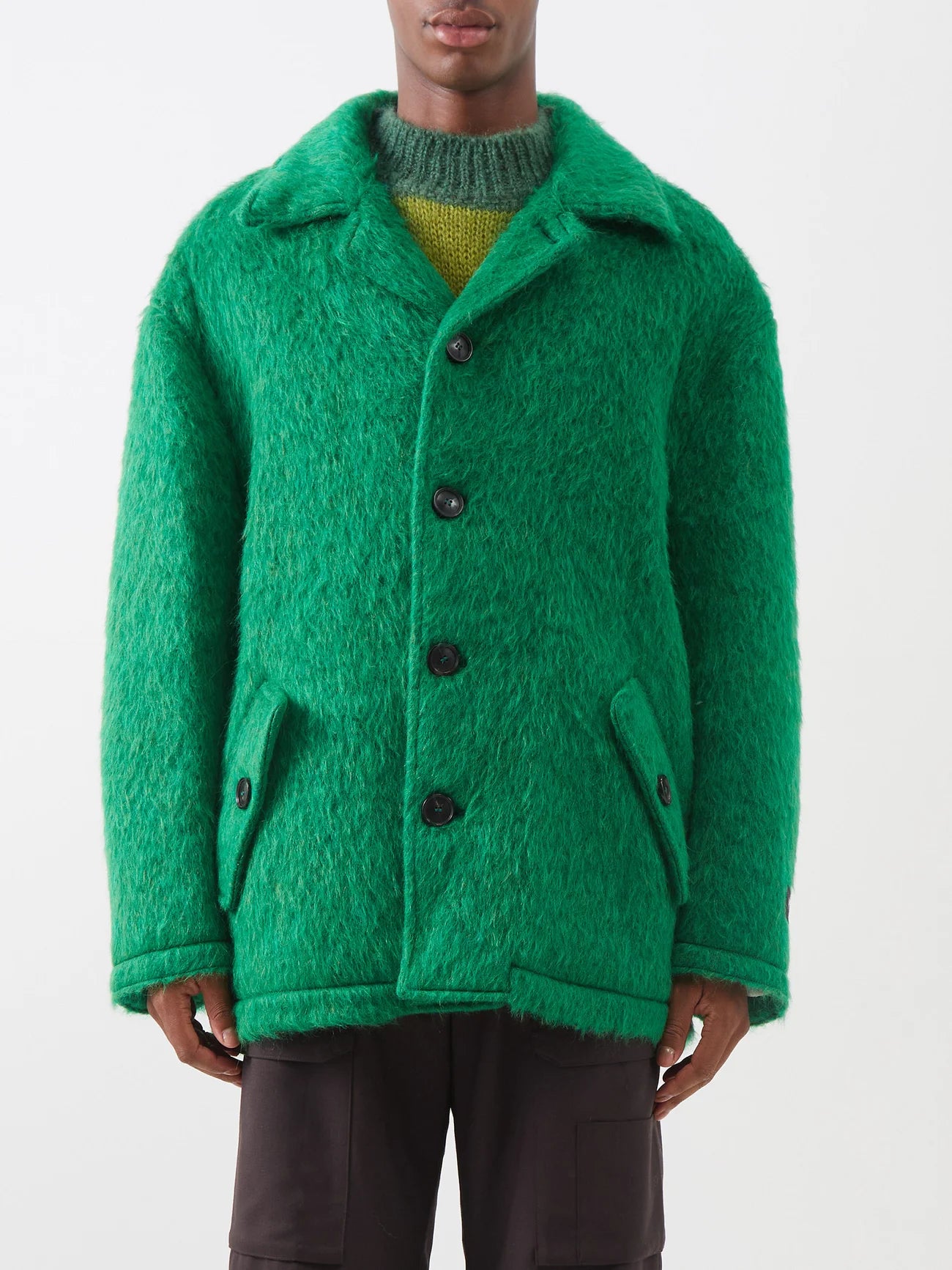 MARNI OVERSIZED FAUX-FUR JACKET – TheLuxeLend MARNI OVERSIZED FAUX-FUR JACKET – TheLuxeLend
