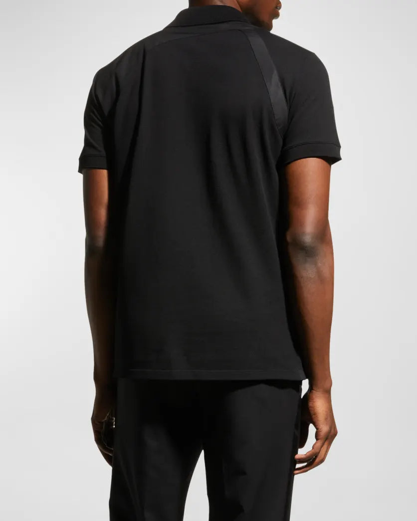 ALEXANDER MCQUEEN LOGO TAPE POLO