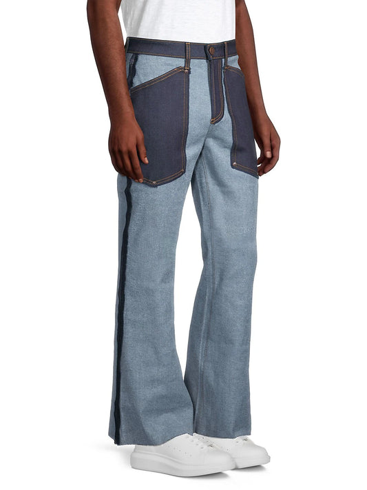 MONFRÈRE TWO-TONE JEANS