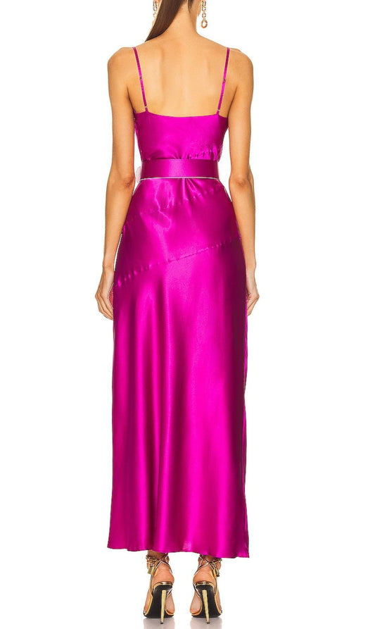 Fuchsia formal dress rental