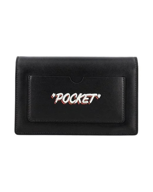 OFF-WHITE VIRGIL WAS HERE SHOULDER BAG